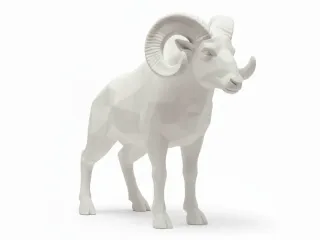 Low Poly Ram