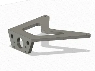 Slash 2wd Dirt Oval Rear Body Mount