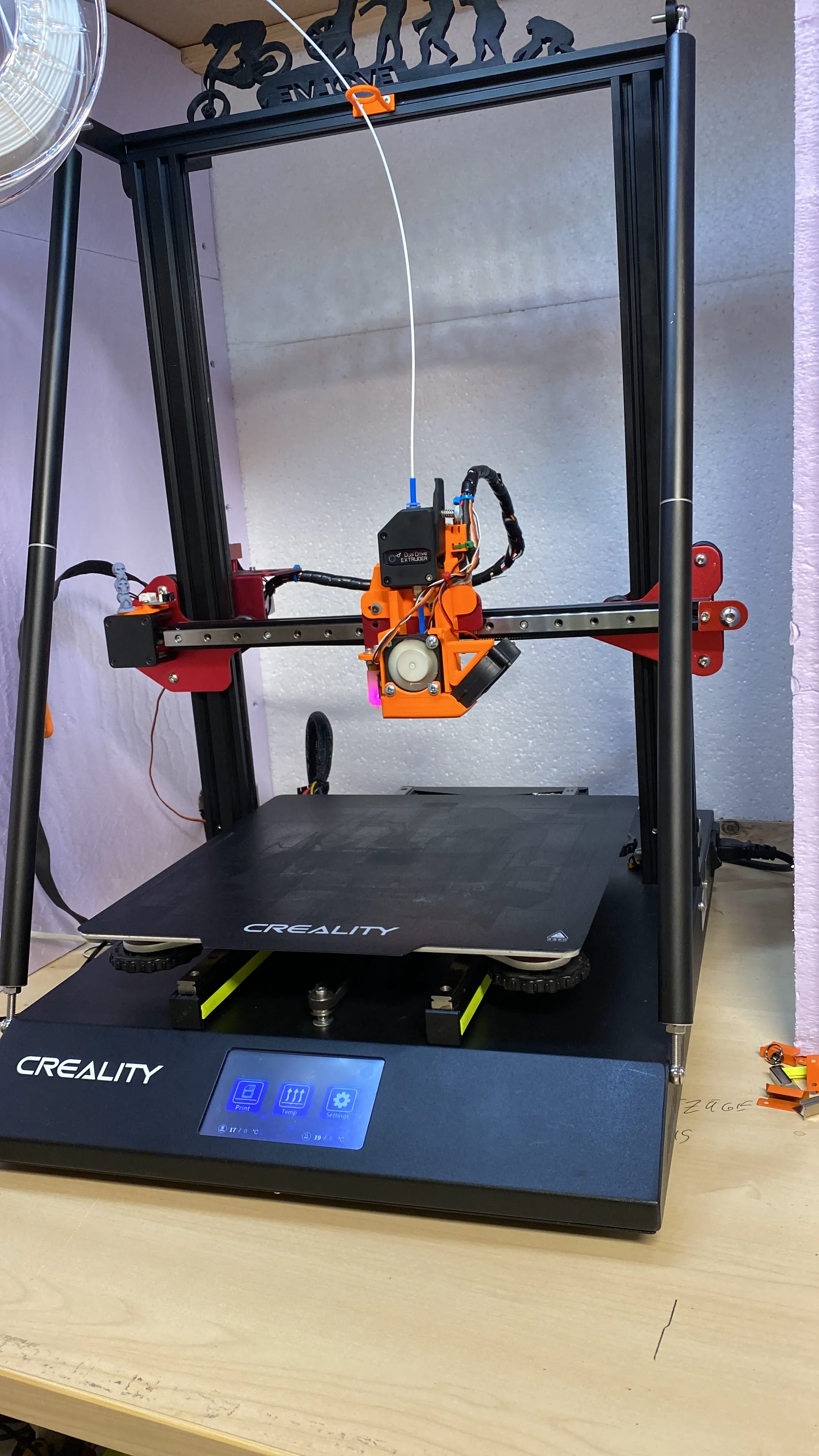 Extruder Holder Direct Drive CR10s Pro