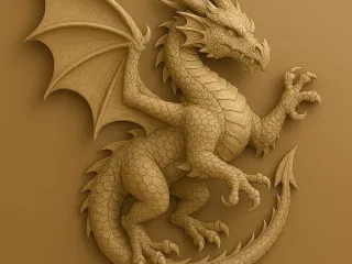 wall dragon