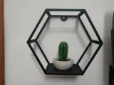 Hexagon Wall Shelf-3
