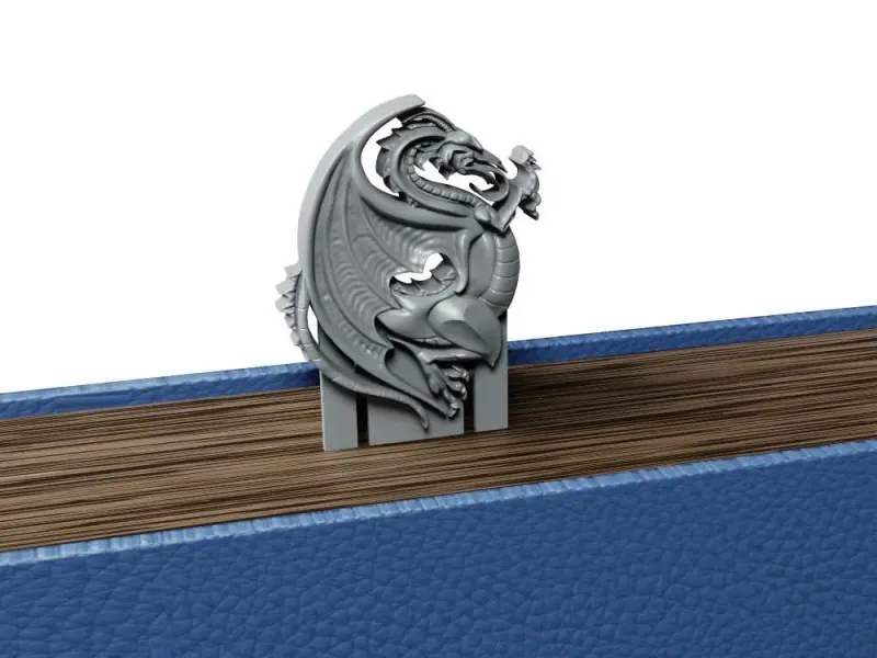 Bookmark Heraldic Dragon