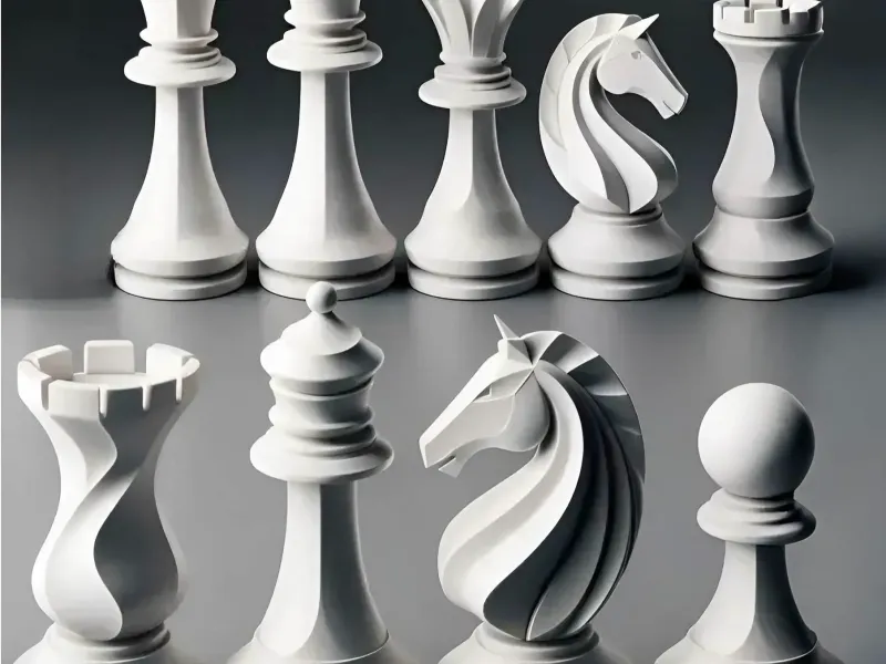 Minimalist Chess Set