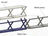 Modular Hot Wheels Display Shelf – Stackable Car Holder-4