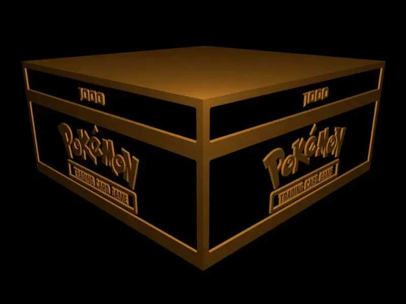 Card Box V2 - Pokemon - 1000 Cards (Sleeved)