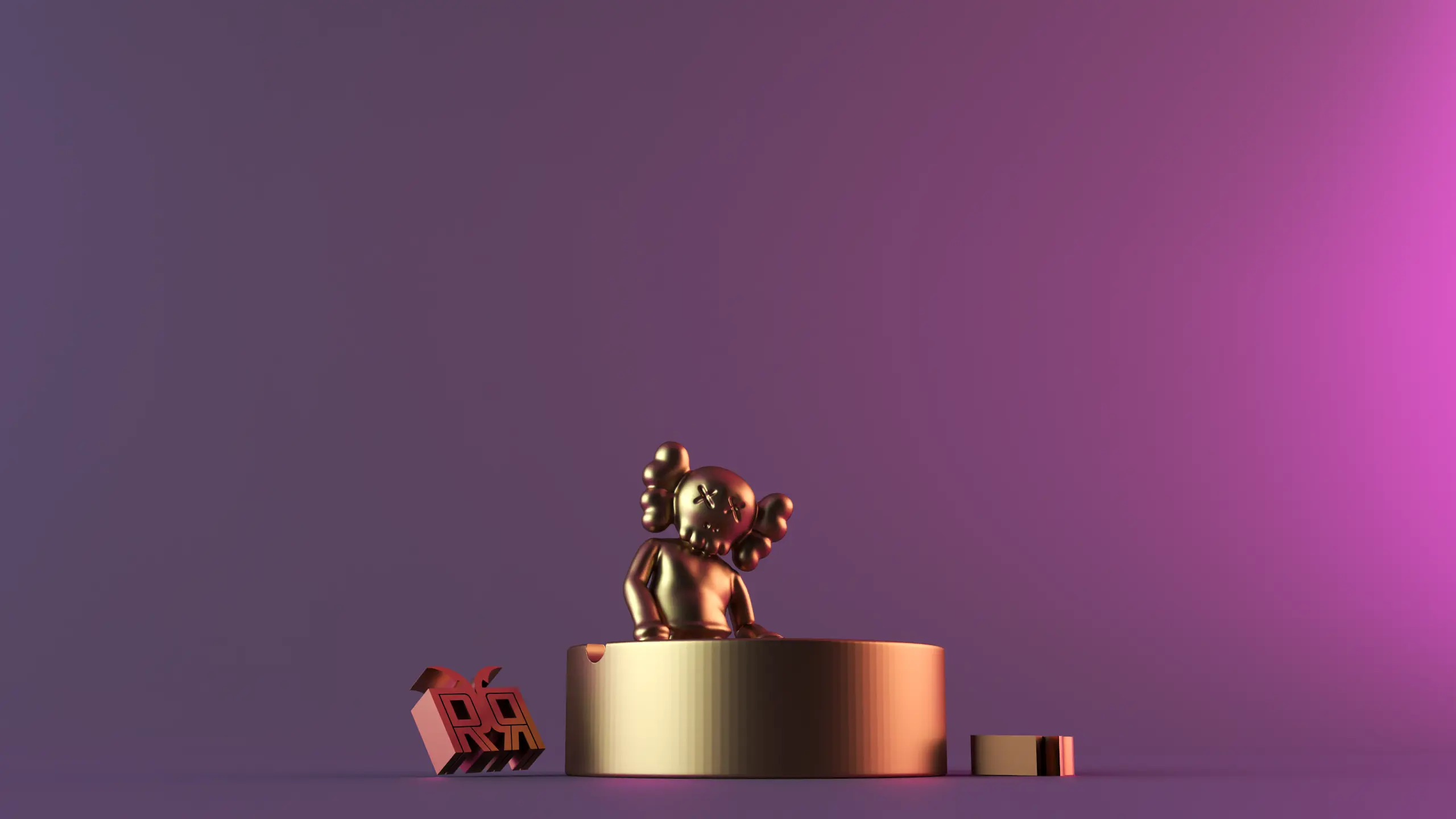 KAWS ASHTRAYS
