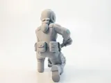 Lady Mechanic Figurine Female Worker 3D Printable-1