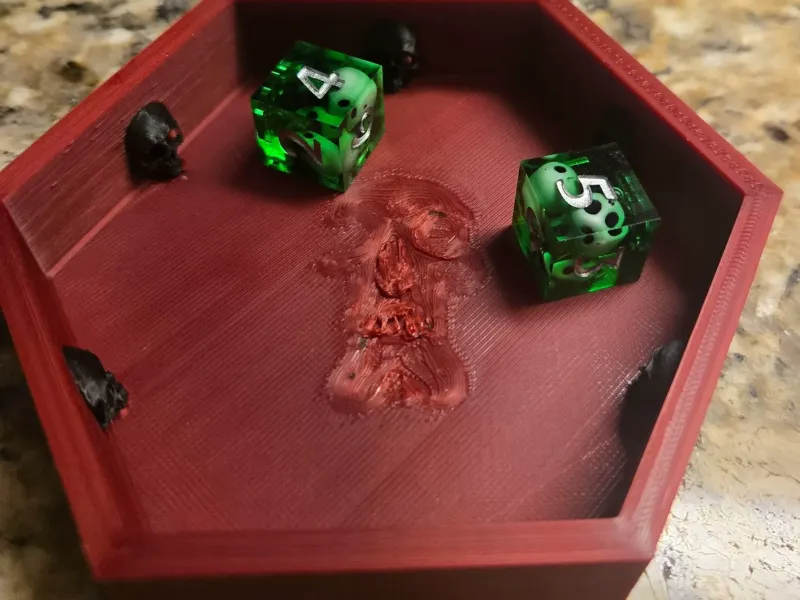 Skulls Dice Tray