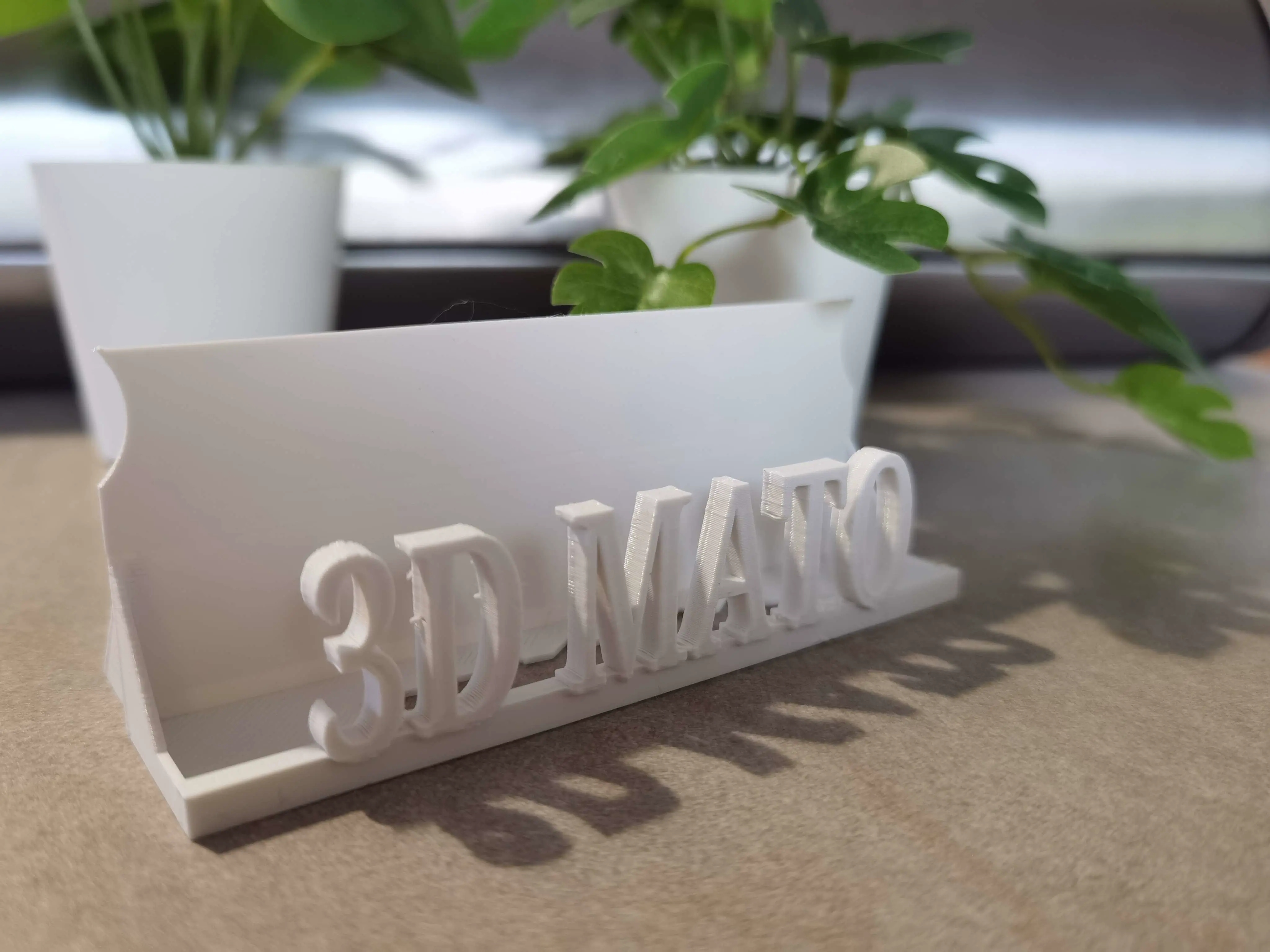 Business card rack