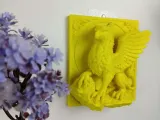 Wall panel with a Griffin design-6