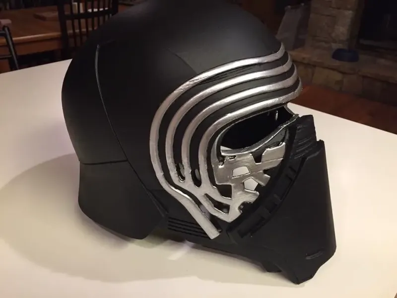 Kylo Ren Helmet Parts