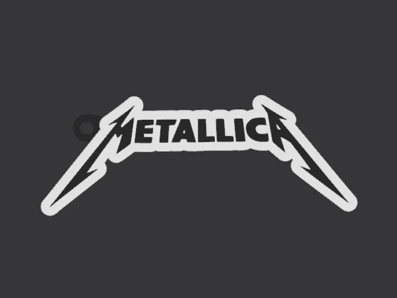 Keychain Metallica