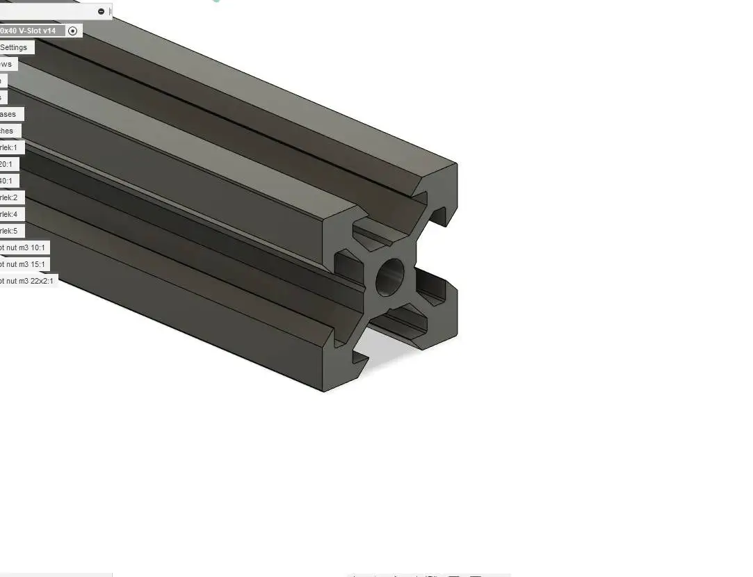 2020 V-Slot Aluminium Profile