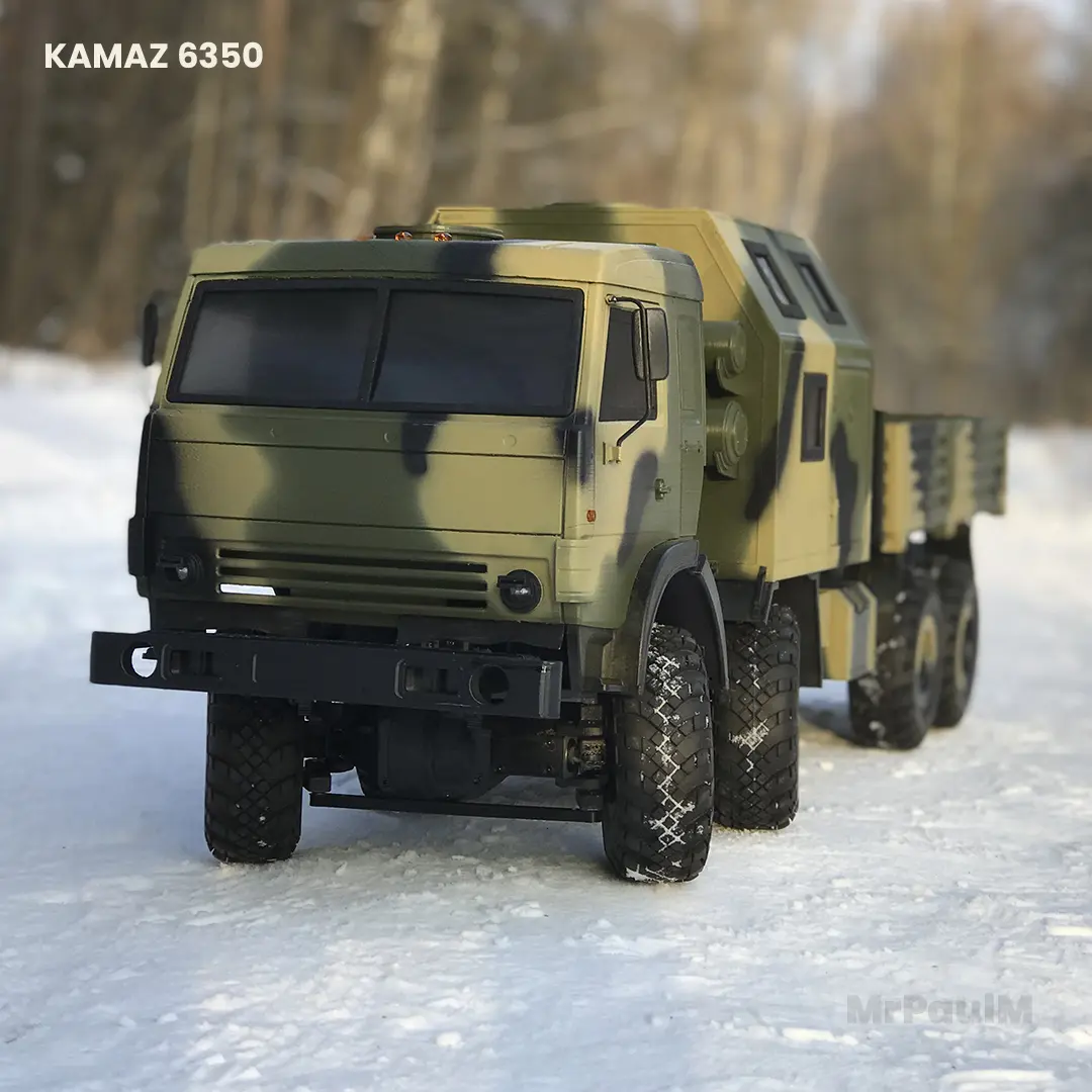 КАМАЗ 6350 8х8: спецификация материалов и руководство по сборке