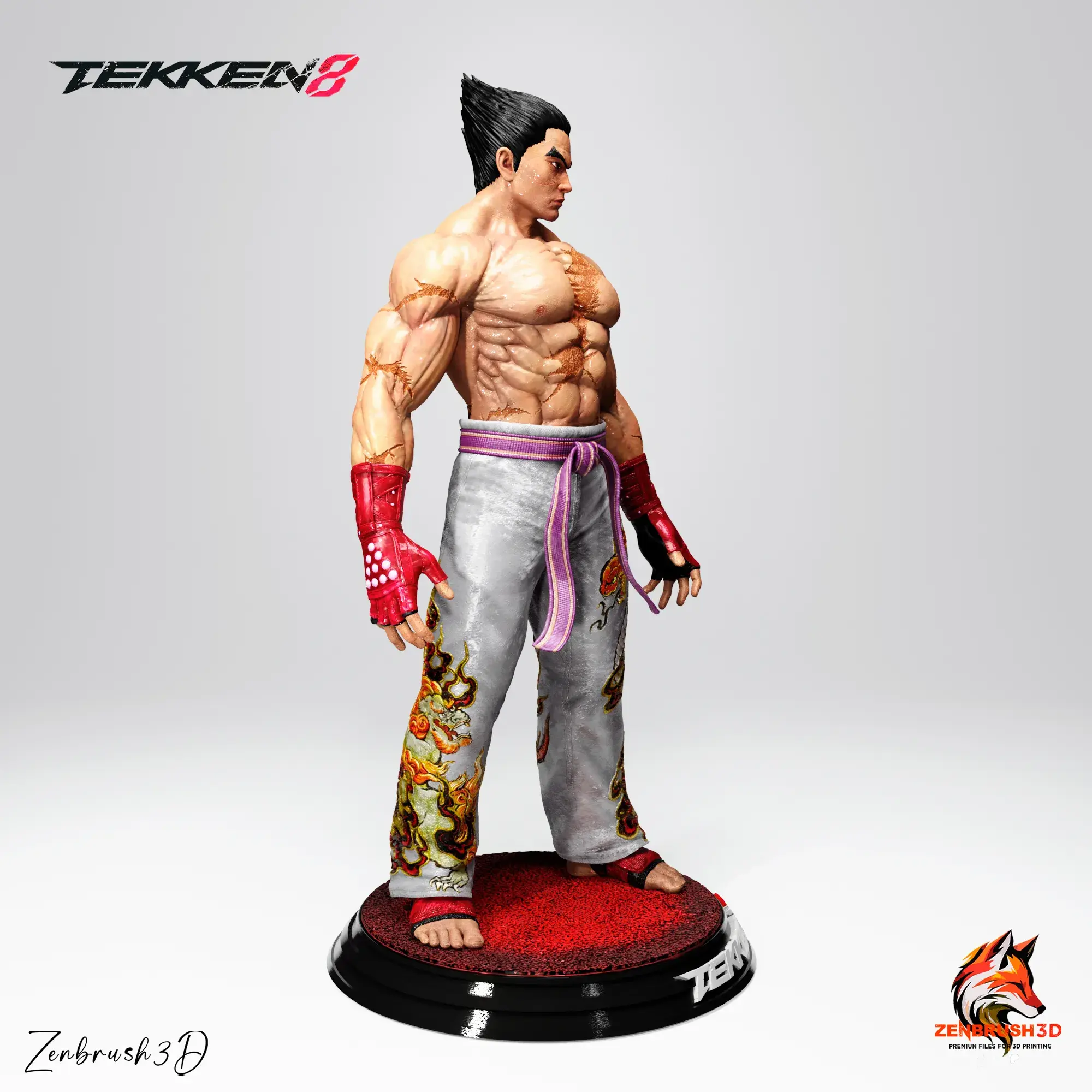 KAZUYA MISHIMA - TEKKEN 8 3D PRINTING