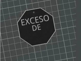 llaveros de excesos (para personalizar) - excess keychain