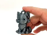 Baby wolf keychain and basic ornament-4