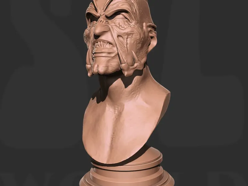 Jeepers Creepers – Creeper Bust 3D Print Model