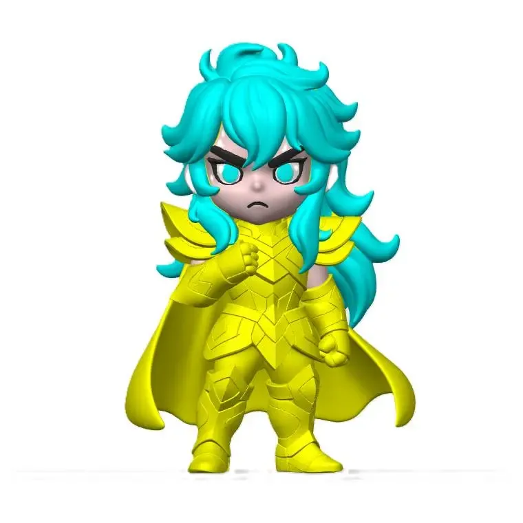 Miniatura Afrodita de Piscis (Multicolor)(archivo 3mf)