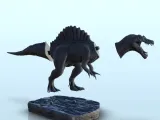 Spinosauridae dinosaur (17) - miniatures figure statue scene-8