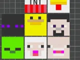 Minecraft Character Magnet Set-0