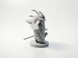 Samurai Grogu Figurine Star Wars 3D Printable-1