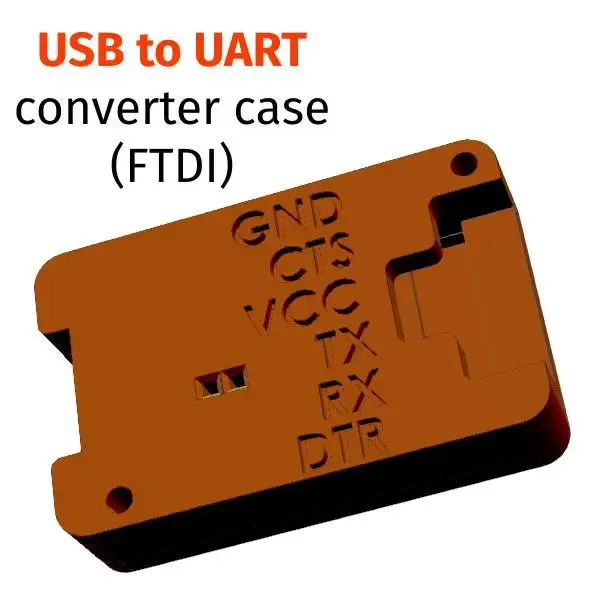 USB to UART converter case (FTDI)