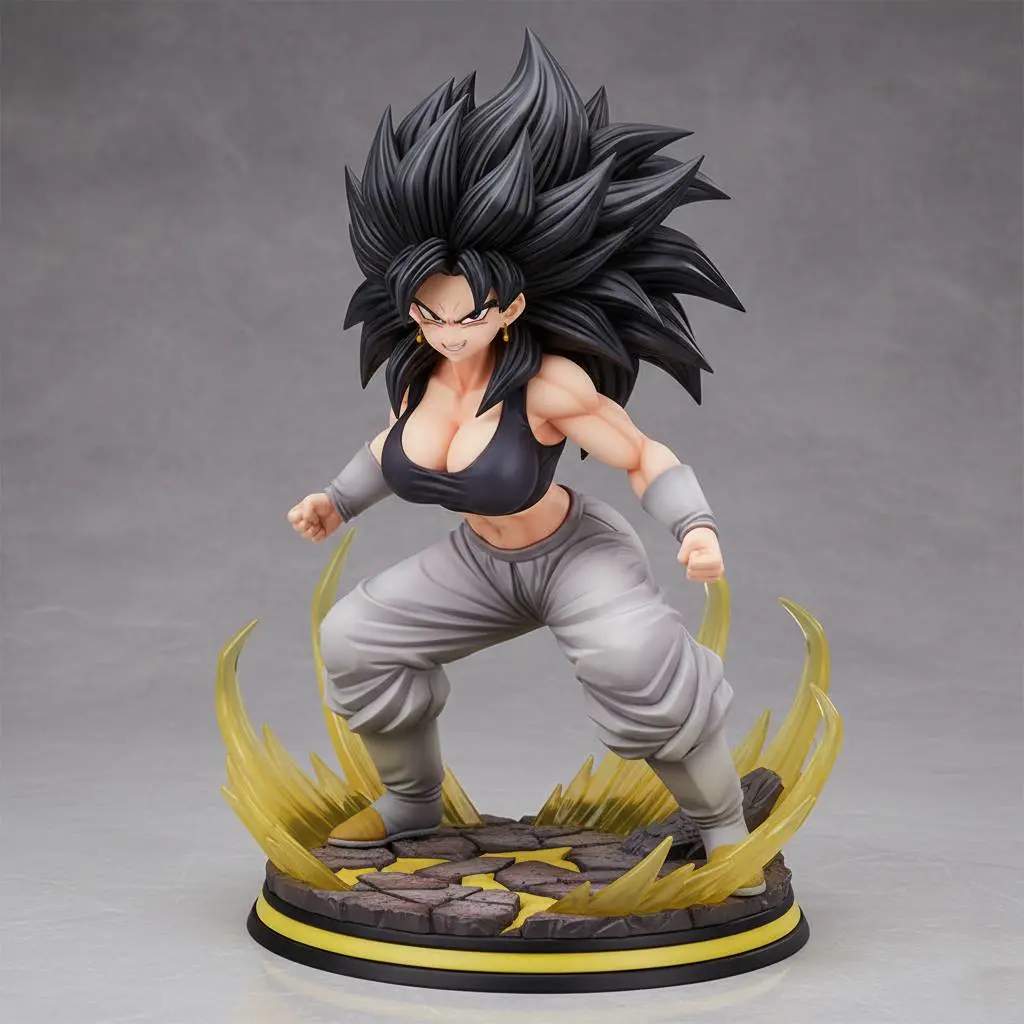 Caulifla Super Saiyan Power Pose Collectible Figurine