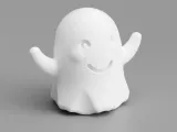 Cute happy mini ghost-0