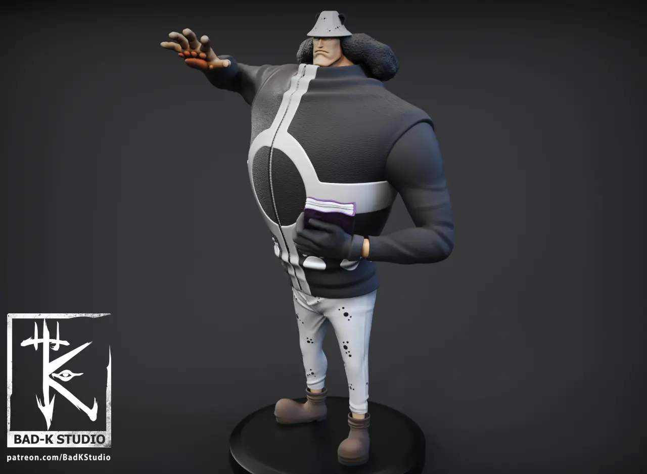 BARTHOLOMEW KUMA ONE PIECE 3D PRINTING MODEL