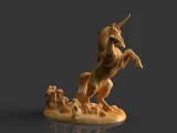statuette Unicorn-0
