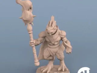 Quetzal Lizardmen Priest