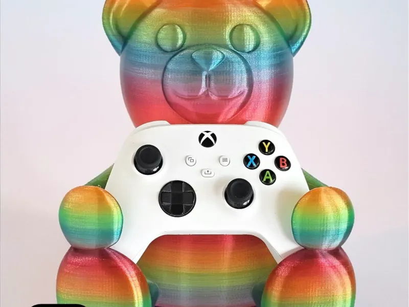 Gummy Bear Controller & Headset Holder / No Supports