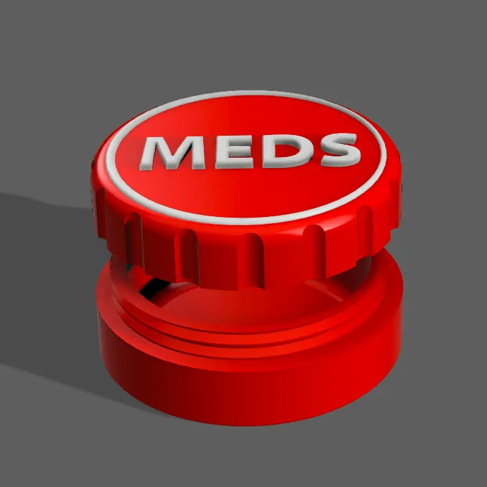 MEDS- Stash Jar Lid