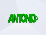 Llavero con el nombre ANTONIO.-2