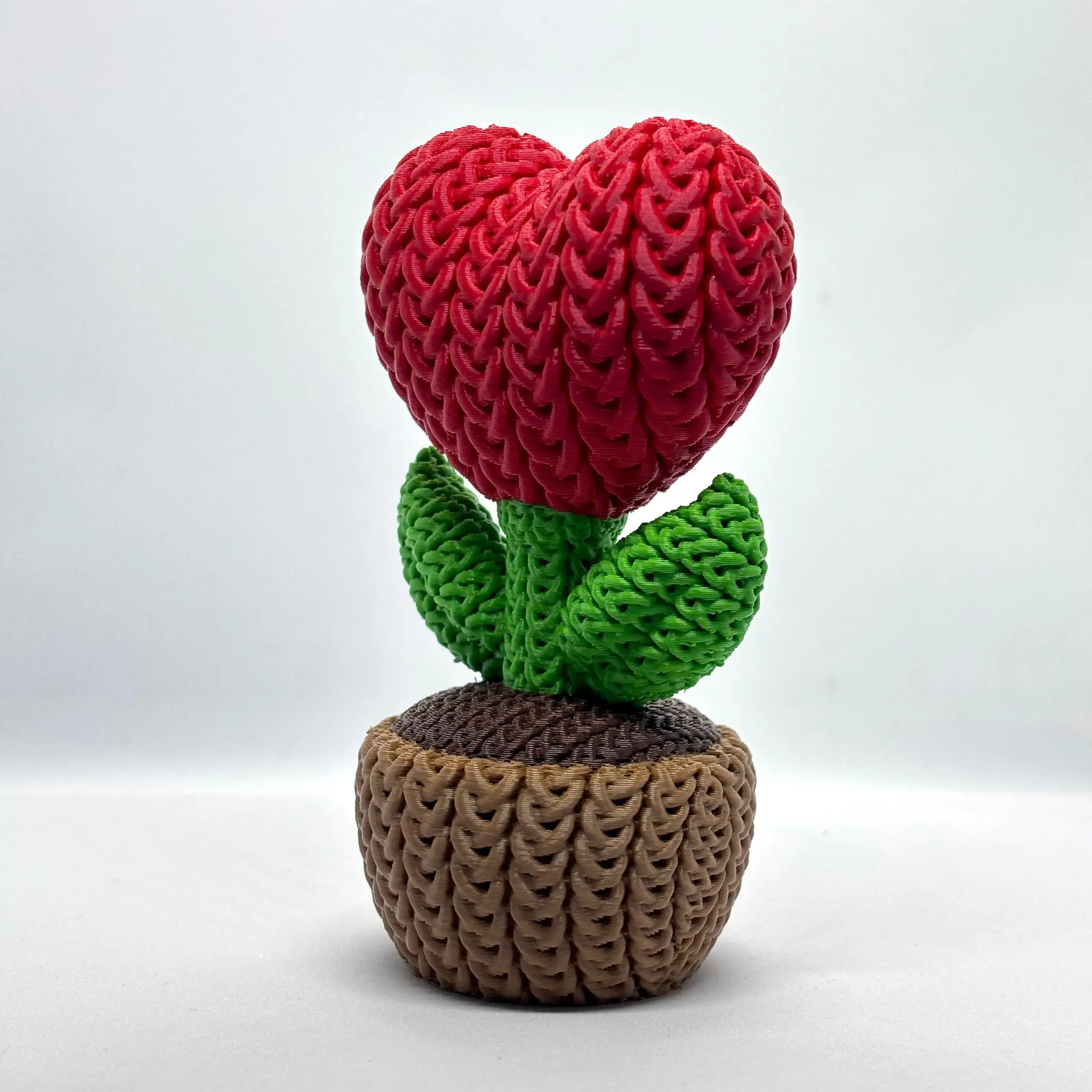 Knitted Love Plant