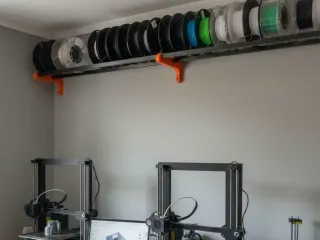 WALL SPOOL RACK