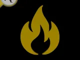 Simple Flame Symbol - 2D Art-0