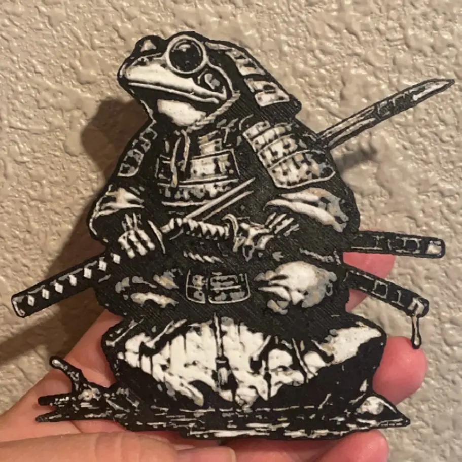 Samurai Frog