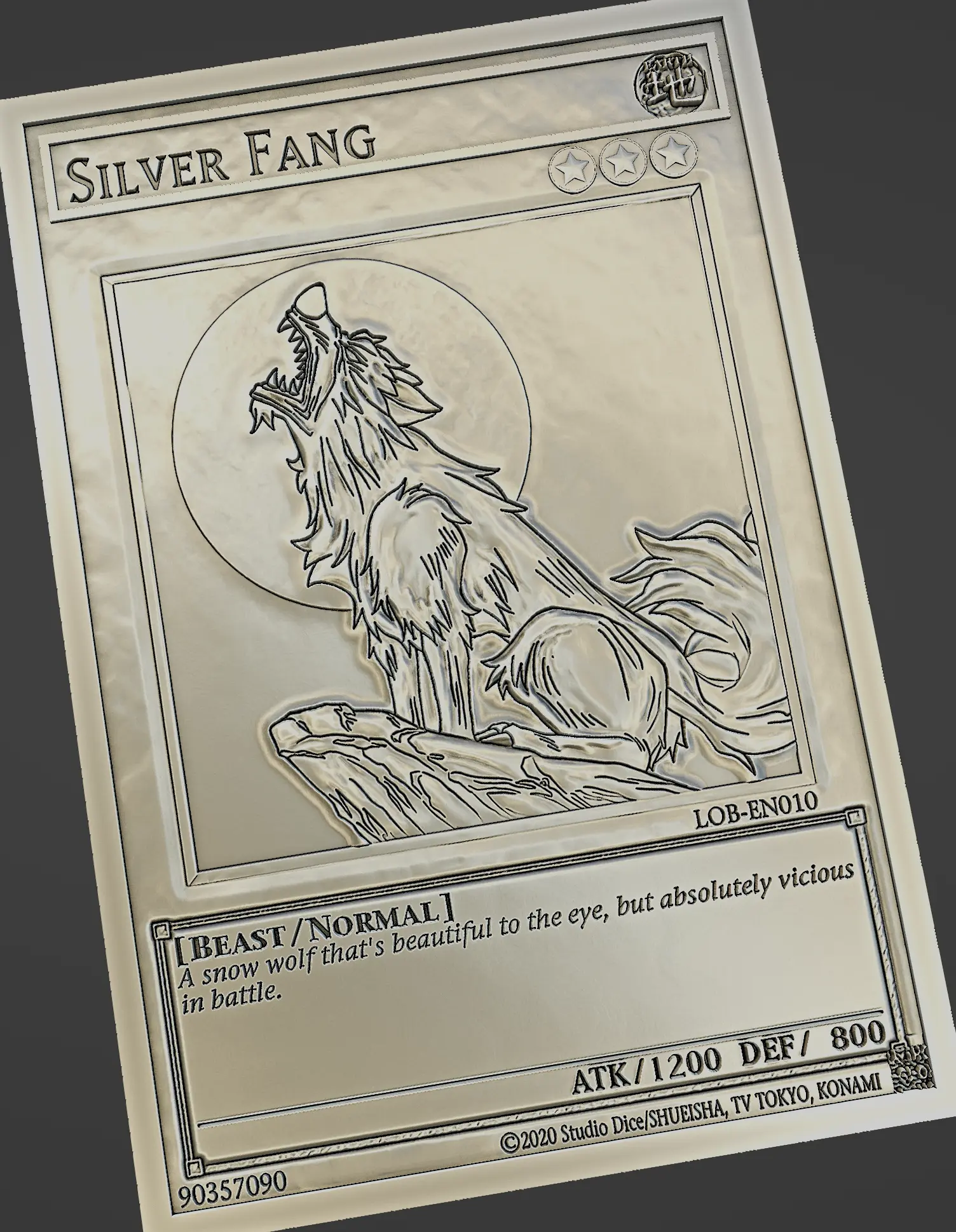 silver fang - yugioh