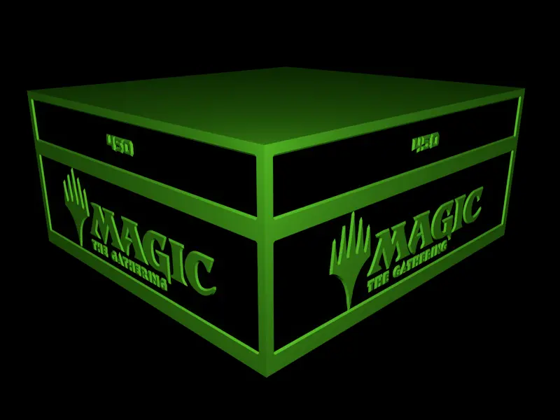Board Games & Card Games STL Download - Card Box V2 - Magic - 450 Cards ...