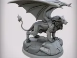 Scorpicore Mythical Monster and Tabletop Decor-4