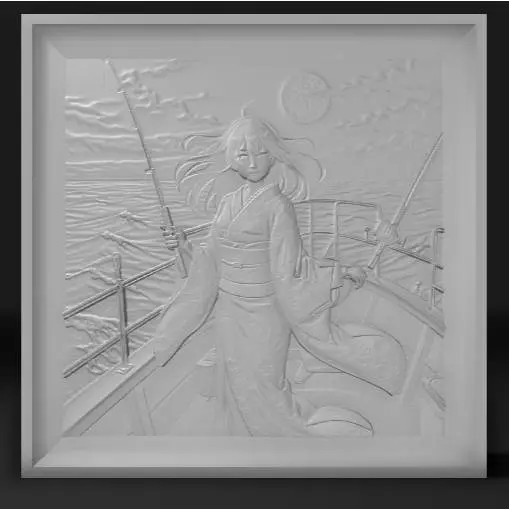 sexy woman in Japanese anime 2