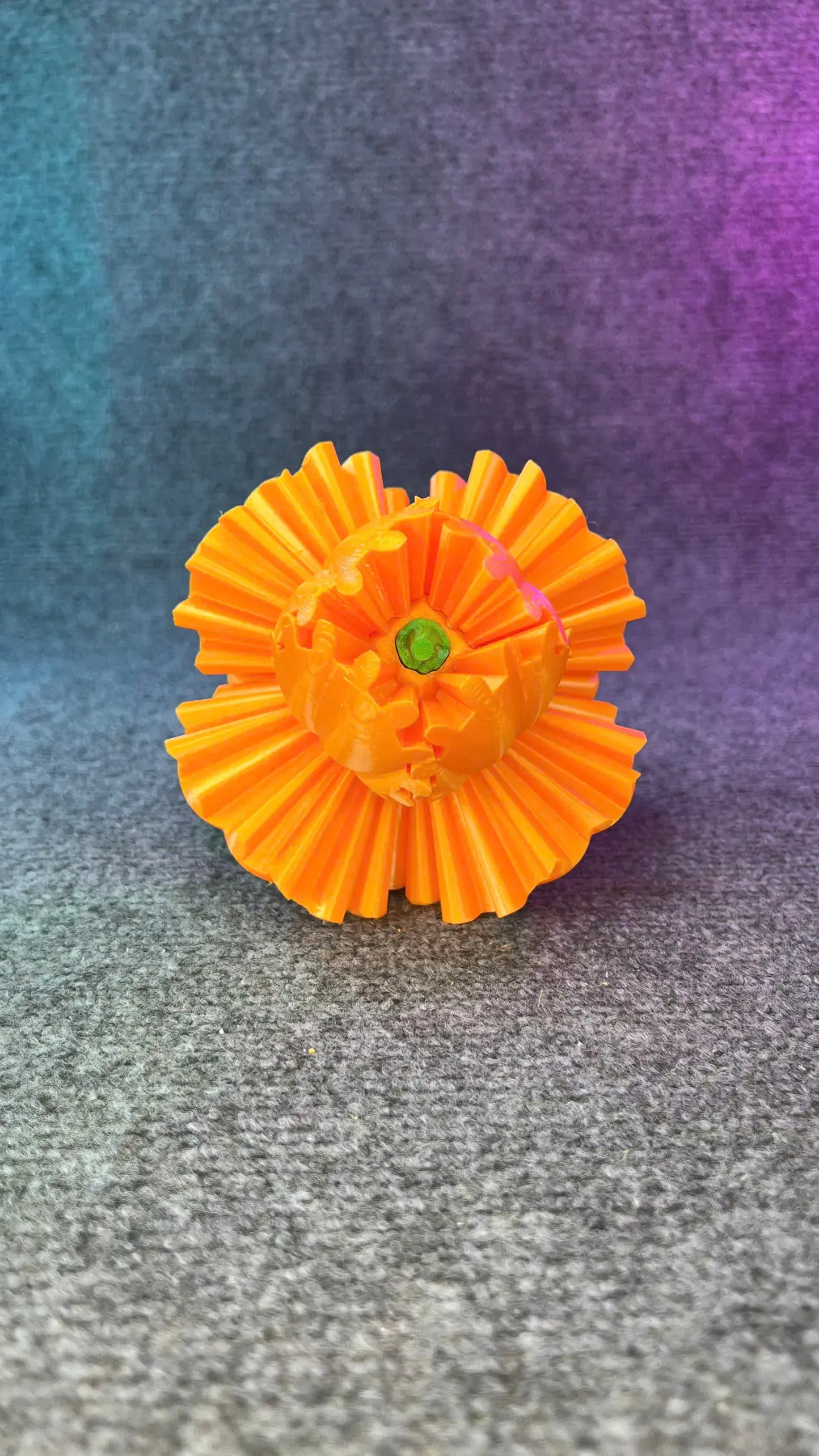 Pumpkin Gear Fidget Toy