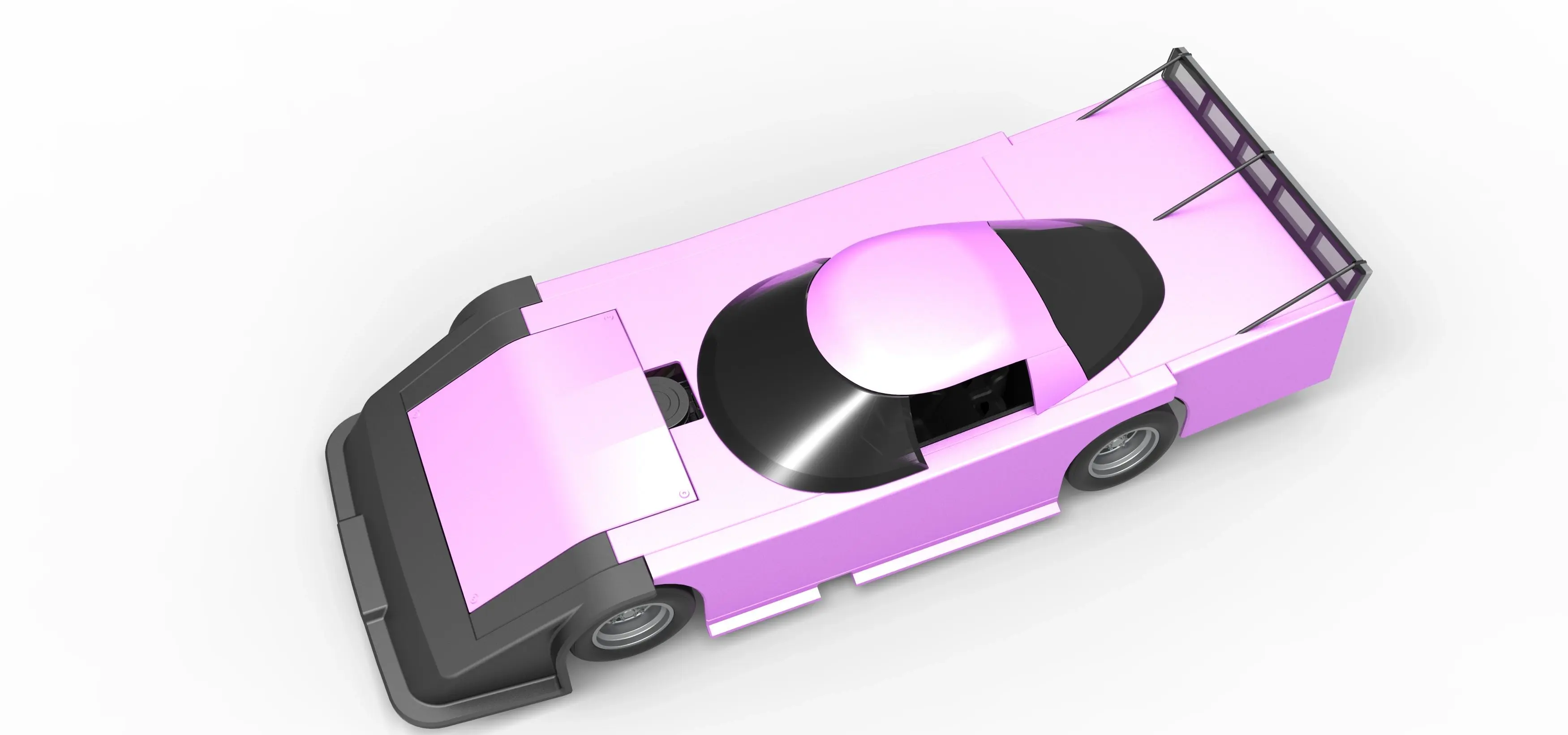 Asphalt Outlaw Super late model Scale 1:25