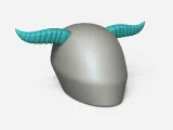 Buffalo Horn for Motorcycle Helmets - Accessory-2