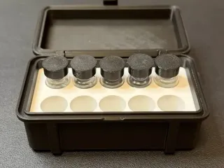 Vial Storage Case 3mL - 10 count (No hardware req)