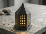 Casbah Lantern – Moroccan Geometric Lattice Tea-Light Holder-2