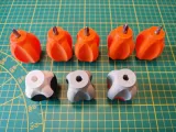 Short screwdriver handles for screwdriver bits-1