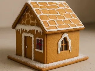 gingerbread house